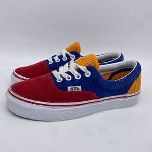VANS Shoes‎ Womens 5 Mens 3.5 Multi ERA Corduroy Sneakers Lace Up Skate Unisex